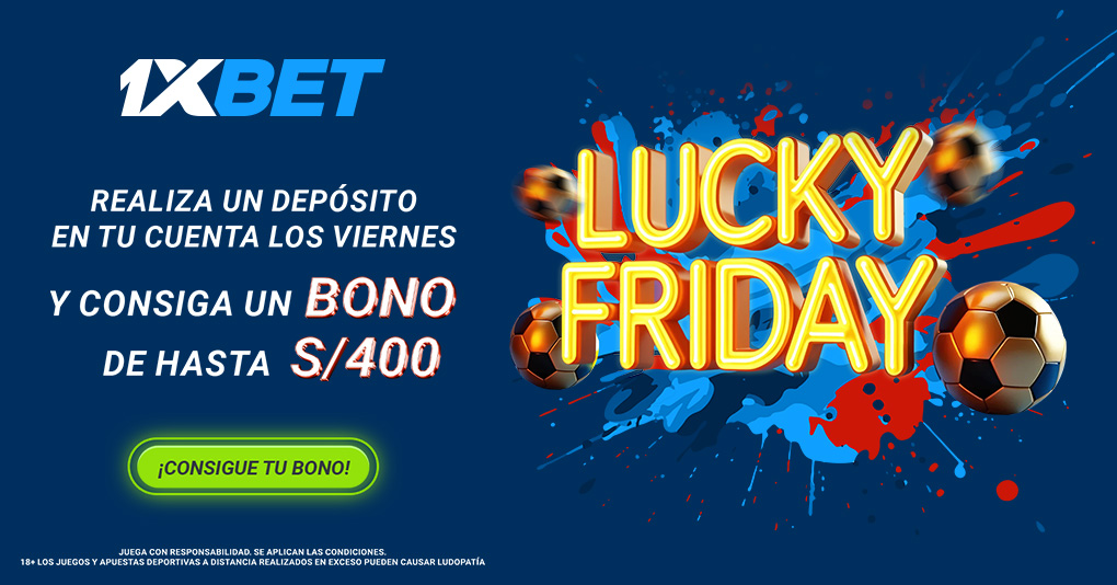 Bono 1xBet Perú